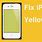 Apple iPhone Yellow Screen