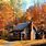 Autumn Log Cabin
