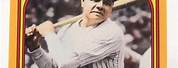 Babe Ruth Baseball Card Topps