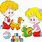 Babies Playing ClipArt