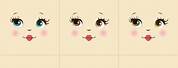 Baby Doll Face Templates