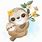 Baby Sloth Clip Art