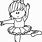 Ballet Girl Coloring Pages