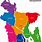 Bangladesh Region Map