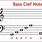 Bass and Clef Notes