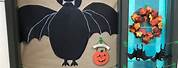 Bat Halloween Door Decorations