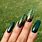 Beautiful Green Nails