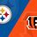 Bengals vs Steelers Logo