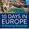 Best Europe Itinerary