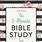 Bible Study for Teen Girls