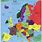 Big Map of Europe with Countries