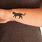 Black Cat Silhouette Tattoos