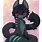 Black Furry Cat Fan Art