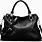 Black Leather Handbags for Women