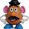 Black Mr Potato Head