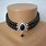 Black Pearl Choker Necklace