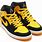 Black and Yellow Air Jordans