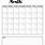Blank Month Calendar Printable PDF