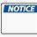 Blank Notice Sign Template