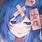 Blue Aesthetic Anime Icon