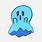 Blue Ghost Emoji