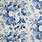 Blue and White Floral Fabric