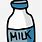 Bottle of Milk Clip Art