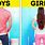 Boys vs Girls Differences