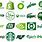 Brands with Green Logos