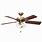 Brass Ceiling Fans with Lights