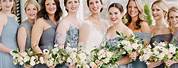 Bridesmaid Dresses Mix and Match Blue