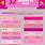 Bright Pink Color Names