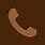 Brown Phone Logo