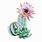Cactus Flower Wall Art