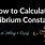 Calculating Equilibrium Constant