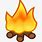 Campfire Emoji