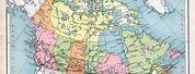 Canada Map Mercator