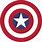 Captain America Shield Star