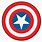 Captain America Star Logo