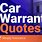 Car Extended Warranty Quote