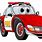 Cartoon Car On Fire