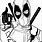 Cartoon Deadpool Coloring Pages