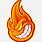 Cartoon Fire Logo
