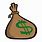Cartoon Money Bag Clip Art