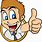 Cartoon Person Thumbs Up