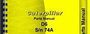 Cat D6C Parts Manual