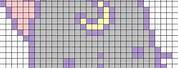 Cat Pixel Art 10X10 Grid