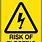 Caution Electric Sign
