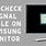 Check Signal Cable Monitor