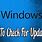 Check for Updates Windows 1.0
